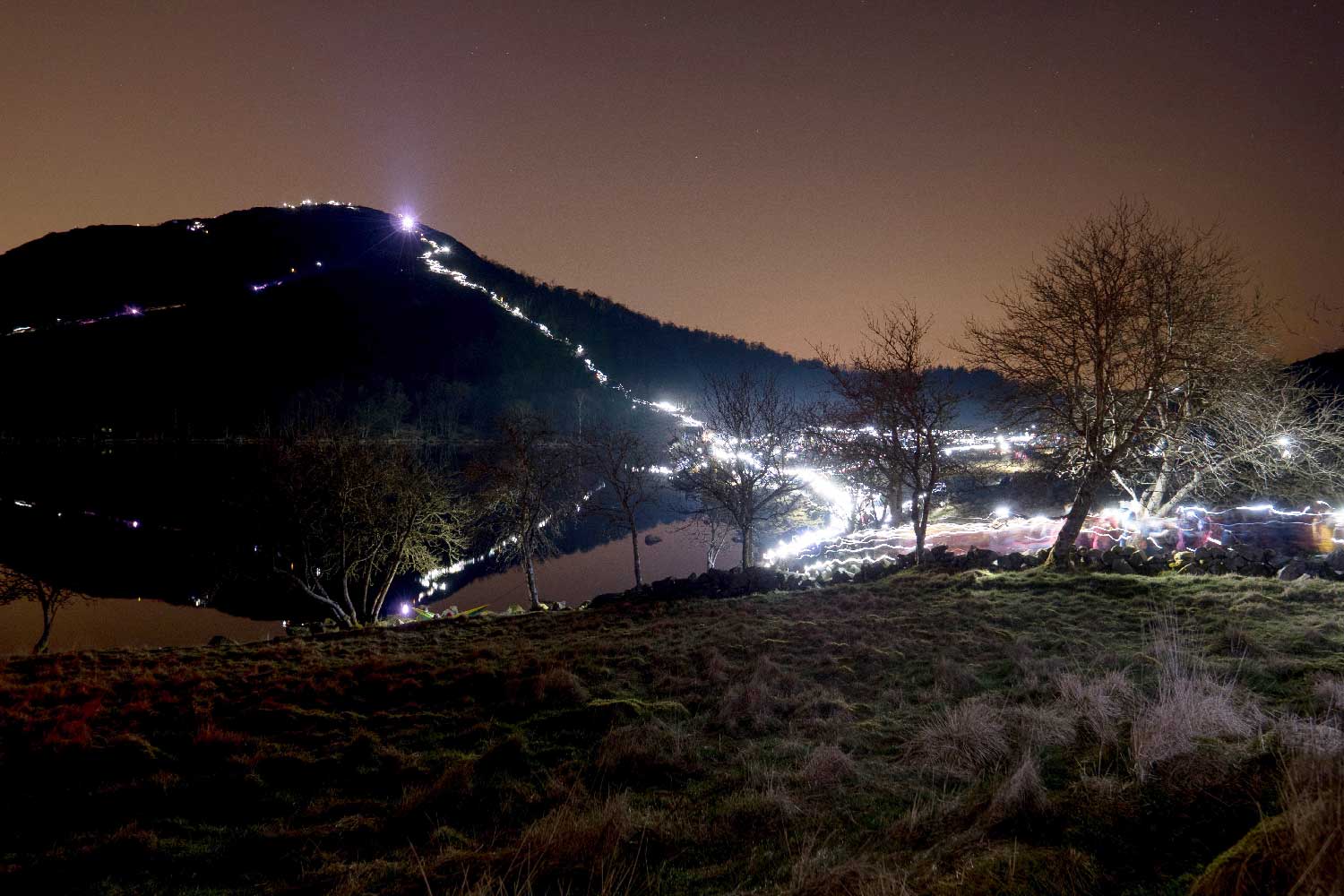 Nattevandring på fjellet